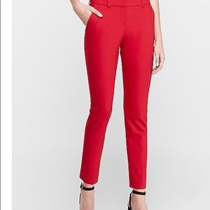 Mid rise ankle columnist pant